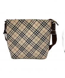 BURBERRY BLUE LABEL（バーバリーロンドンブルーレーベル）の古着「ショルダーバッグ」｜ベージュ