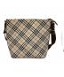 BURBERRY BLUE LABEL（バーバリーロンドンブルーレーベル）の古着「ショルダーバッグ」｜ベージュ