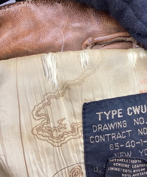 FLYERS（フライヤーズ）FLYERS (フライヤーズ) レザージャケット ブラウン サイズ:Mの古着・服飾アイテム