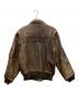FLYERS (フライヤーズ) レザージャケット ブラウン サイズ:M：20000円