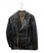 KAPEARLAカペアーラ）の古着「レザージャケット」｜ブラック