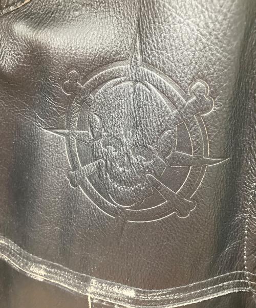 KAPEARLA（カペアーラ）KAPEARLA (カペアーラ) レザージャケット ブラック サイズ:Mの古着・服飾アイテム