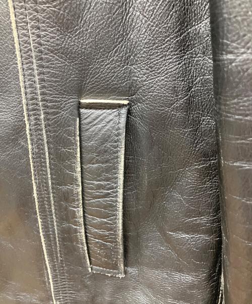 KAPEARLA（カペアーラ）KAPEARLA (カペアーラ) レザージャケット ブラック サイズ:Mの古着・服飾アイテム