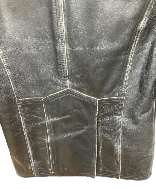 KAPEARLA（カペアーラ）KAPEARLA (カペアーラ) レザージャケット ブラック サイズ:Mの古着・服飾アイテム