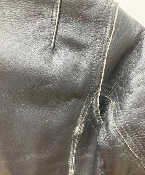 KAPEARLA（カペアーラ）KAPEARLA (カペアーラ) レザージャケット ブラック サイズ:Mの古着・服飾アイテム