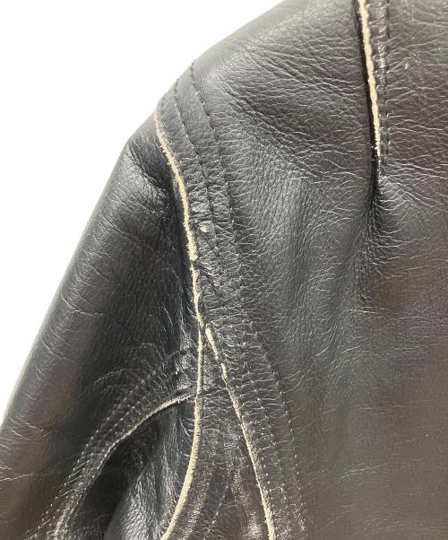 KAPEARLA（カペアーラ）KAPEARLA (カペアーラ) レザージャケット ブラック サイズ:Mの古着・服飾アイテム