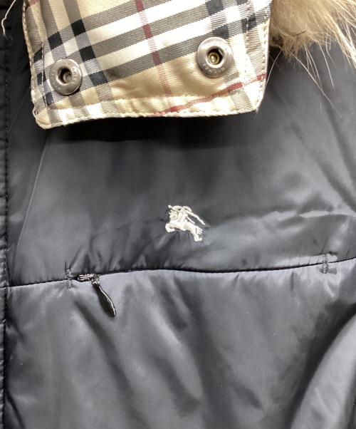 BURBERRY BLACK LABEL（バーバリーブラックレーベル）BURBERRY BLACK LABEL (バーバリーブラックレーベル) ダウンジャケット ブラック サイズ:Mの古着・服飾アイテム