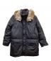 BURBERRY BLACK LABEL（バーバリーブラックレーベル）の古着「ダウンジャケット」｜ブラック