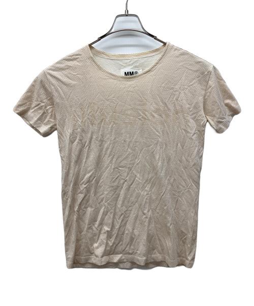 MM6 Maison Margiela（エムエムシックスメゾンマルジェラ）MM6 Maison Margiela (エムエムシックスメゾンマルジェラ) 半袖カットソー オレンジ サイズ:Sの古着・服飾アイテム