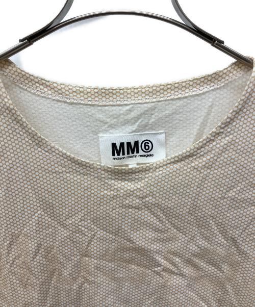 MM6 Maison Margiela（エムエムシックスメゾンマルジェラ）MM6 Maison Margiela (エムエムシックスメゾンマルジェラ) 半袖カットソー オレンジ サイズ:Sの古着・服飾アイテム