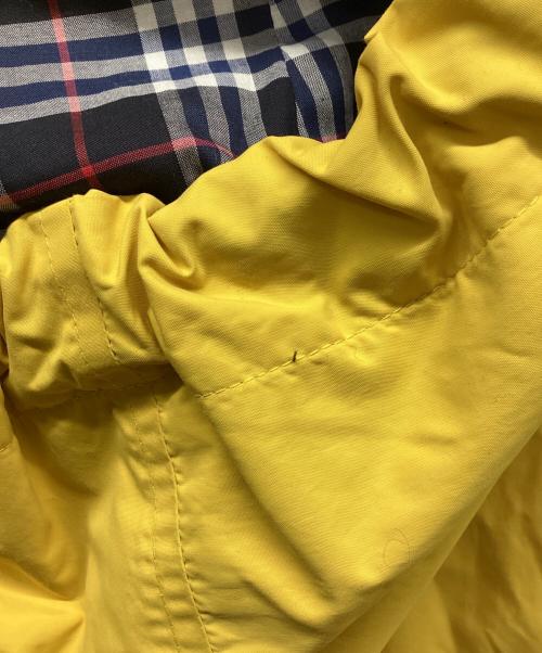 Burberry's（バーバリー）Burberry's (バーバリーズ) ナイロンジャケット イエロー サイズ:freeの古着・服飾アイテム