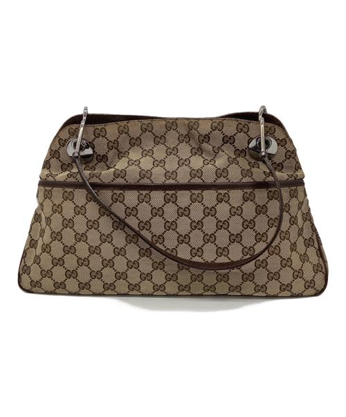 GUCCI（グッチ）GUCCI (グッチ) バッグ ベージュの古着・服飾アイテム