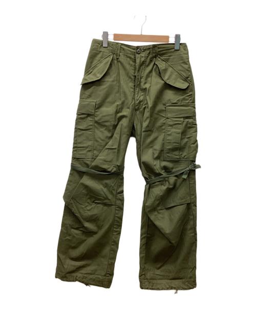 US ARMY（ユーエスアーミー）US ARMY (ユーエスアーミー) M-65 FIELD PANTS オリーブ サイズ:W31の古着・服飾アイテム