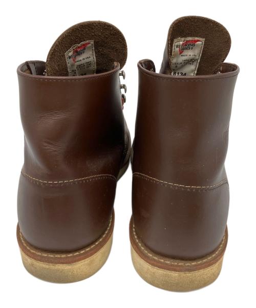 RED WING（レッドウィング）RED WING (レッドウィング) ワークブーツ ブラウン サイズ:26cmの古着・服飾アイテム