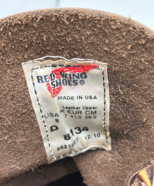 RED WING（レッドウィング）RED WING (レッドウィング) ワークブーツ ブラウン サイズ:26cmの古着・服飾アイテム