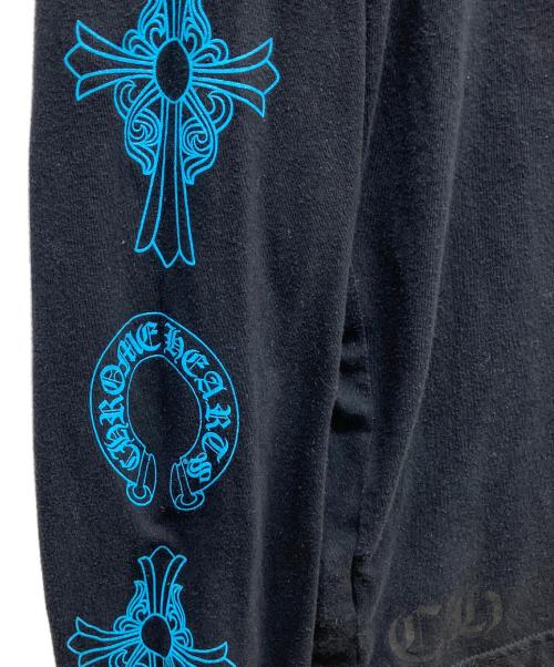 CHROME HEARTS（クロムハーツ）CHROME HEARTS (クロムハーツ) CEMETERY CROSS 3 カットソー ブラック サイズ:Mの古着・服飾アイテム