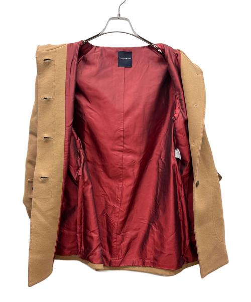 TOMORROW LAND collection（トゥモローランドコレクション）TOMORROW LAND collection (トゥモローランドコレクション) フード付コート ライトブラウン サイズ:38の古着・服飾アイテム