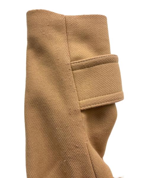 TOMORROW LAND collection（トゥモローランドコレクション）TOMORROW LAND collection (トゥモローランドコレクション) フード付コート ライトブラウン サイズ:38の古着・服飾アイテム