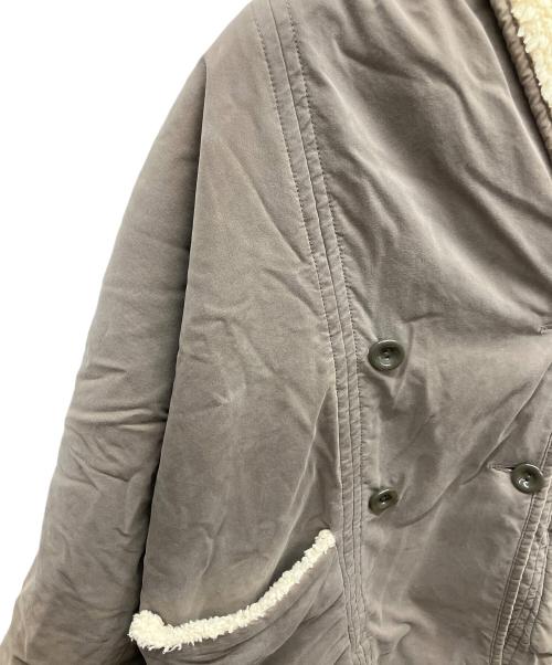 DIESEL（ディーゼル）DIESEL (ディーゼル) モッズコート ベージュ×ライトグレー サイズ:XXSの古着・服飾アイテム