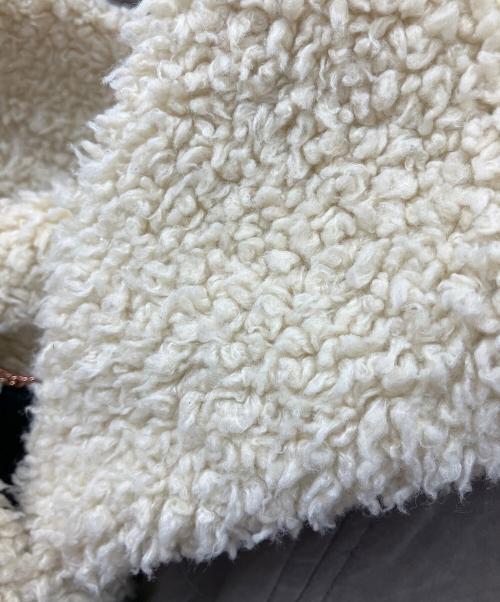 DIESEL（ディーゼル）DIESEL (ディーゼル) モッズコート ベージュ×ライトグレー サイズ:XXSの古着・服飾アイテム