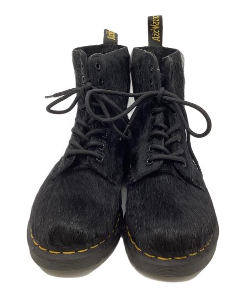 Dr.Martens（ドクターマーチン）Dr.Martens (ドクターマーチン) ハラコブーツ ブラック サイズ:24cmの古着・服飾アイテム
