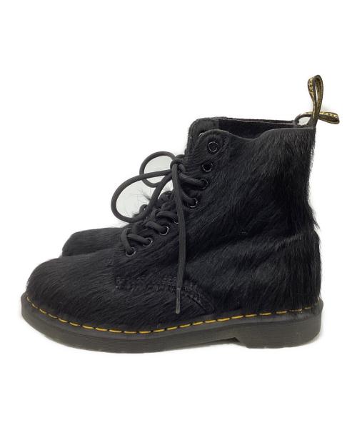 Dr.Martens（ドクターマーチン）Dr.Martens (ドクターマーチン) ハラコブーツ ブラック サイズ:24cmの古着・服飾アイテム