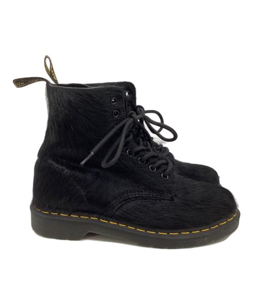 Dr.Martens（ドクターマーチン）Dr.Martens (ドクターマーチン) ハラコブーツ ブラック サイズ:24cmの古着・服飾アイテム