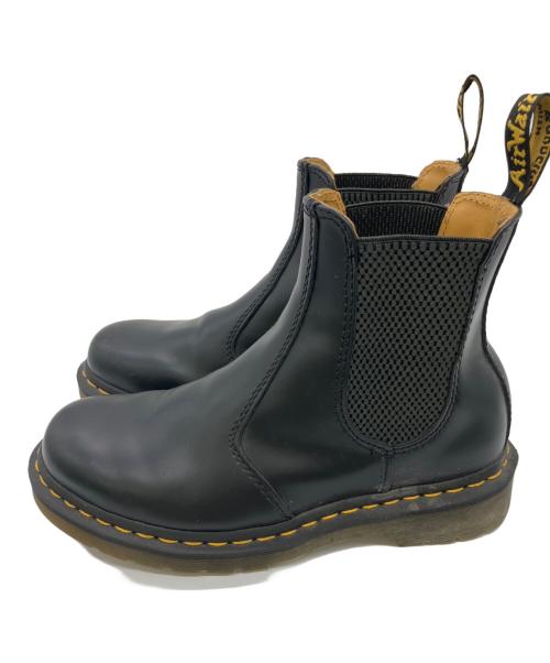 Dr.Martens（ドクターマーチン）Dr.Martens (ドクターマーチン) サイドゴアシューズ ブラック サイズ:EU37の古着・服飾アイテム