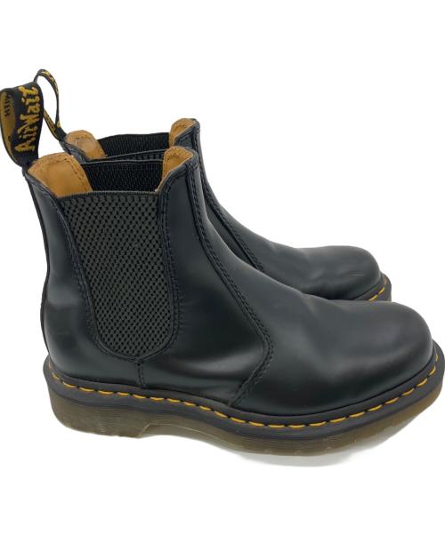 Dr.Martens（ドクターマーチン）Dr.Martens (ドクターマーチン) サイドゴアシューズ ブラック サイズ:EU37の古着・服飾アイテム