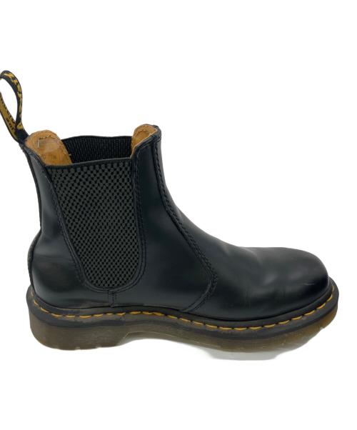 Dr.Martens（ドクターマーチン）Dr.Martens (ドクターマーチン) サイドゴアシューズ ブラック サイズ:EU37の古着・服飾アイテム
