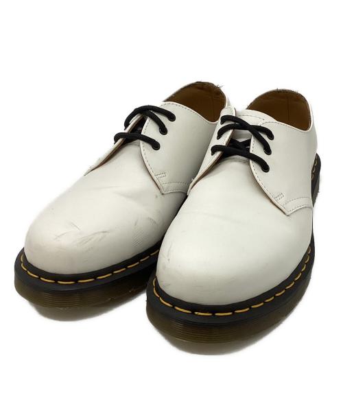 Dr.Martens（ドクターマーチン）Dr.Martens (ドクターマーチン) ３ホールシューズ ホワイト サイズ:UK7の古着・服飾アイテム