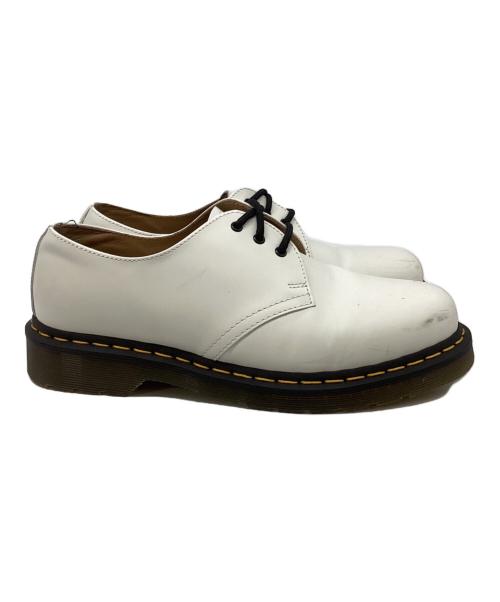 Dr.Martens（ドクターマーチン）Dr.Martens (ドクターマーチン) ３ホールシューズ ホワイト サイズ:UK7の古着・服飾アイテム