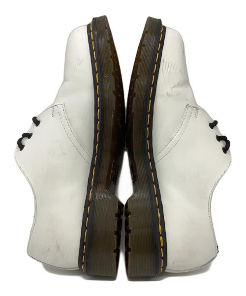 Dr.Martens（ドクターマーチン）Dr.Martens (ドクターマーチン) ３ホールシューズ ホワイト サイズ:UK7の古着・服飾アイテム