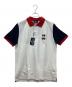 Psycho Bunny（サイコ バニー）の古着「ゴルフウェア(トップス)」｜レッド×ホワイト