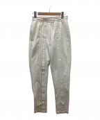 adidasアディダス）の古着「トラックパンツ」｜ベージュ×ホワイト