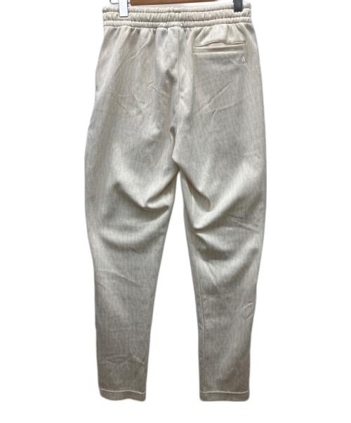 adidas（アディダス）adidas (アディダス) トラックパンツ ベージュ×ホワイト サイズ:Sの古着・服飾アイテム