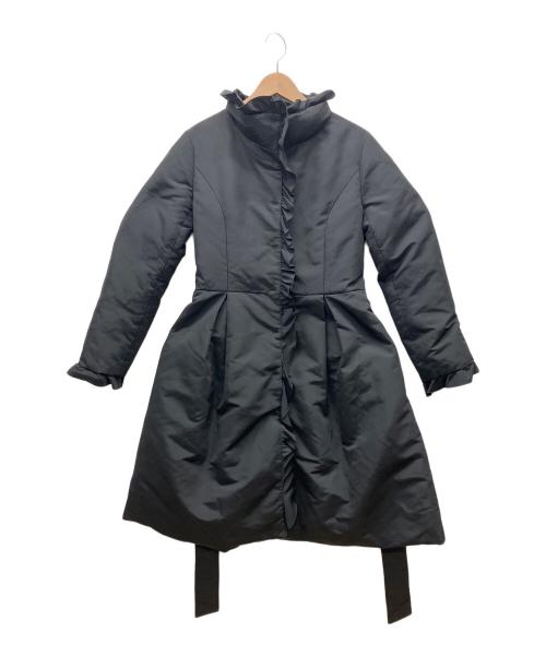 M-premierBLACK（エムプルミエブラック）M-premierBLACK (エムプルミエブラック) ダウンコート ブラック サイズ:38の古着・服飾アイテム