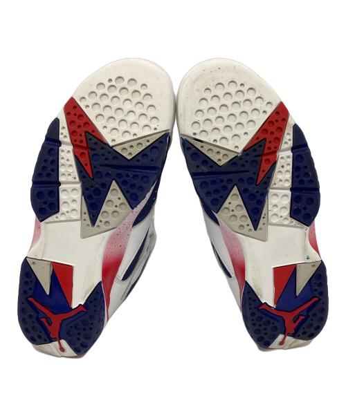 NIKE（ナイキ）NIKE (ナイキ) スニーカー/AIR JORDAN7 ブルー×ホワイト サイズ:27cmの古着・服飾アイテム