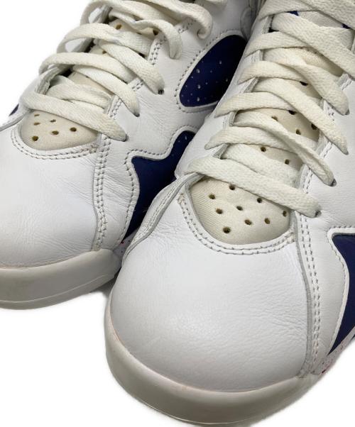 NIKE（ナイキ）NIKE (ナイキ) スニーカー/AIR JORDAN7 ブルー×ホワイト サイズ:27cmの古着・服飾アイテム