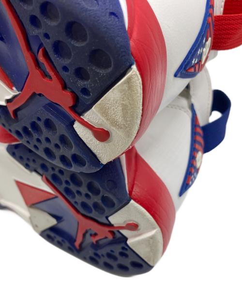 NIKE（ナイキ）NIKE (ナイキ) スニーカー/AIR JORDAN7 ブルー×ホワイト サイズ:27cmの古着・服飾アイテム