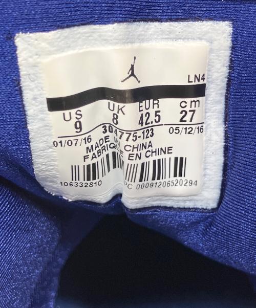 NIKE（ナイキ）NIKE (ナイキ) スニーカー/AIR JORDAN7 ブルー×ホワイト サイズ:27cmの古着・服飾アイテム