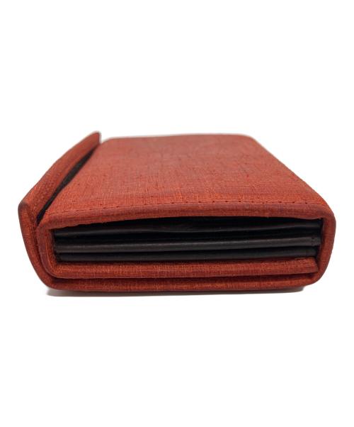 エムピウ m+（エムピウ）エムピウ m+ (エムピウ) 2つ折り財布 レッドの古着・服飾アイテム