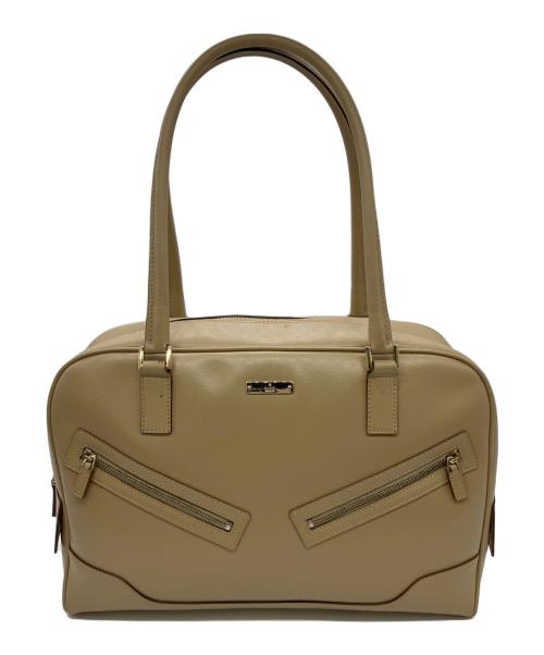 GUCCI（グッチ）GUCCI (グッチ) ボストンバッグ ベージュの古着・服飾アイテム