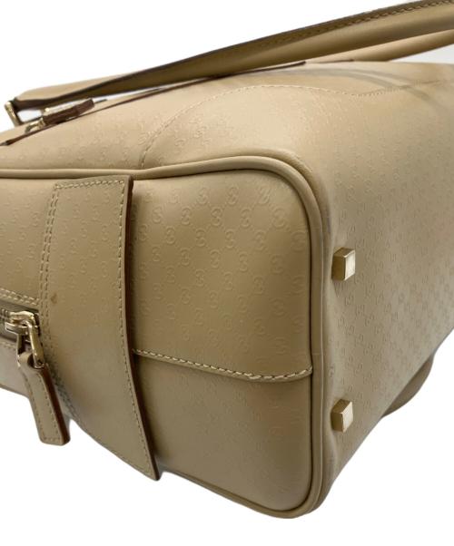 GUCCI（グッチ）GUCCI (グッチ) ボストンバッグ ベージュの古着・服飾アイテム