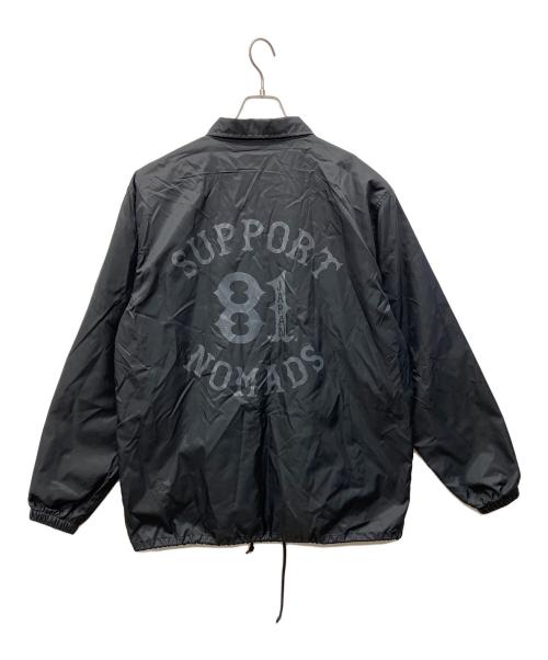 SUPPORT 81（サポート81）SUPPORT 81 (サポート81) コーチジャケット ブラック サイズ:XLの古着・服飾アイテム