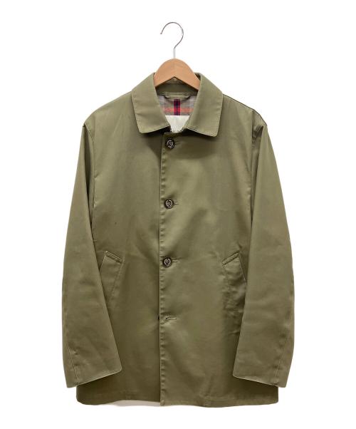 MACKINTOSH PHILOSOPHY（マッキントッシュ フィロソフィー）MACKINTOSH PHILOSOPHY (マッキントッシュ フィロソフィー) ステンカラーコート グリーン サイズ:40の古着・服飾アイテム