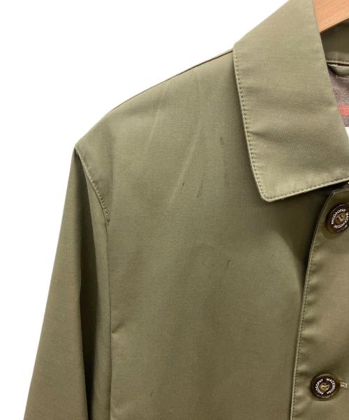 MACKINTOSH PHILOSOPHY（マッキントッシュ フィロソフィー）MACKINTOSH PHILOSOPHY (マッキントッシュ フィロソフィー) ステンカラーコート グリーン サイズ:40の古着・服飾アイテム