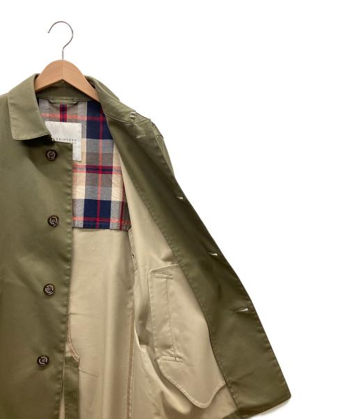 MACKINTOSH PHILOSOPHY（マッキントッシュ フィロソフィー）MACKINTOSH PHILOSOPHY (マッキントッシュ フィロソフィー) ステンカラーコート グリーン サイズ:40の古着・服飾アイテム