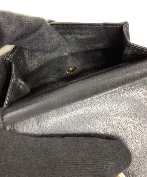 Saint Laurent Paris（サンローランパリ）Saint Laurent Paris (サンローランパリ) 3つ折り財布 ブラックの古着・服飾アイテム