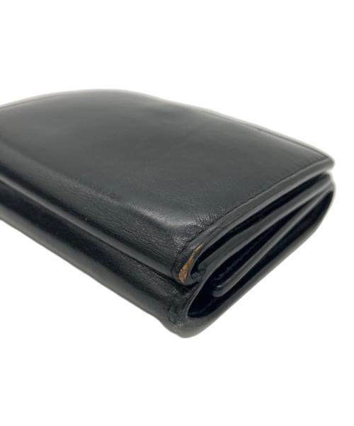 Saint Laurent Paris（サンローランパリ）Saint Laurent Paris (サンローランパリ) 3つ折り財布 ブラックの古着・服飾アイテム